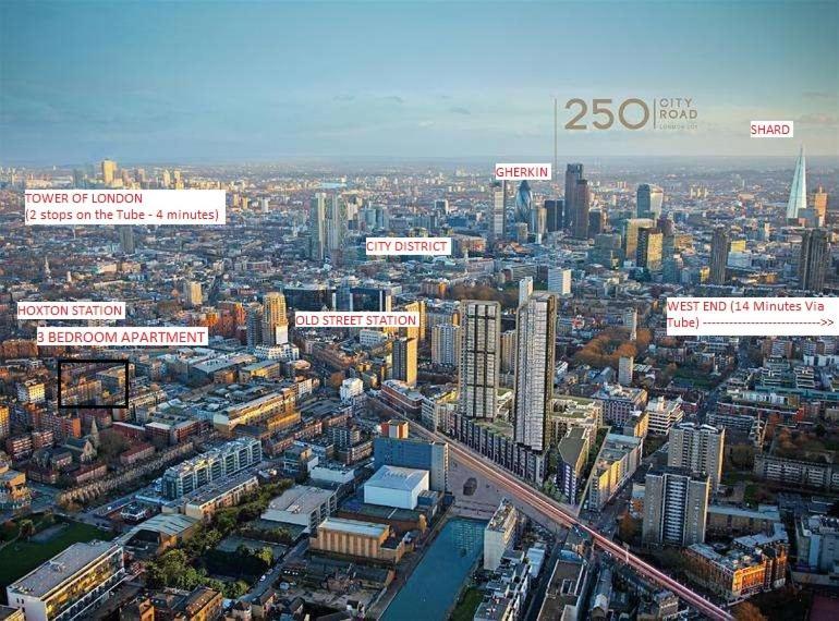 Appartamento 3 Minutes To Tower Of Trendy Shoreditch Recently Refurbished 3 Bedrooms Sleeps 8 *