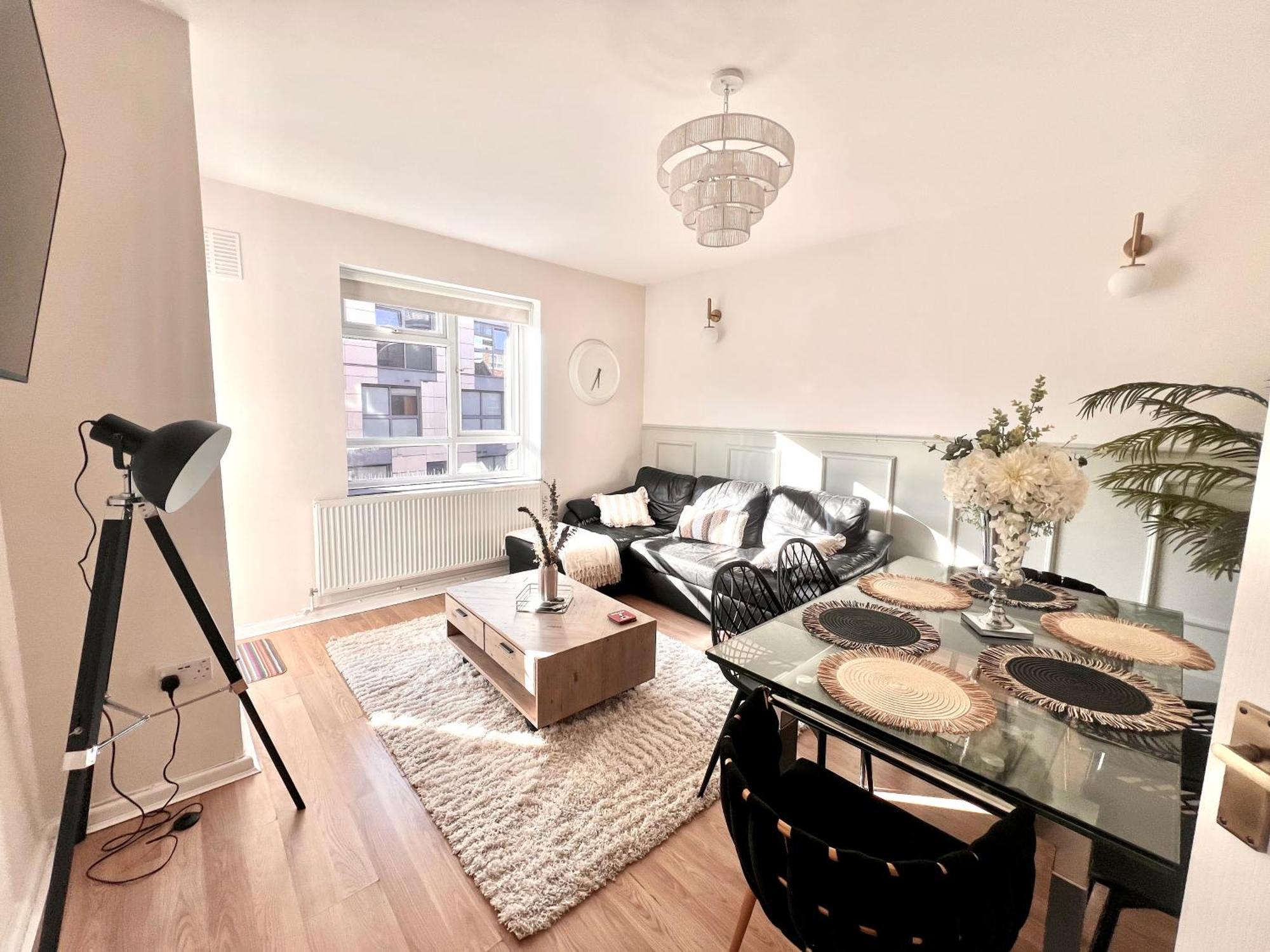 3 Minutes To Tower Of Trendy Shoreditch Recently Refurbished 3 Bedrooms Sleeps 8 Appartement Londres
